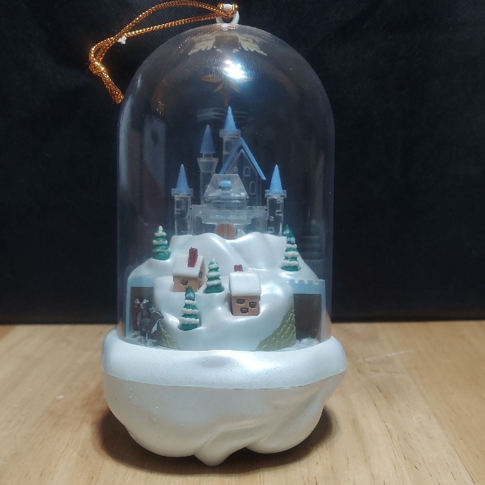 Vintage Avon Santa's Magical Castle Christmas Ornament